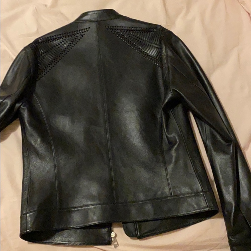 VERSACE LEATHER JACKET - Picture 9 of 9
